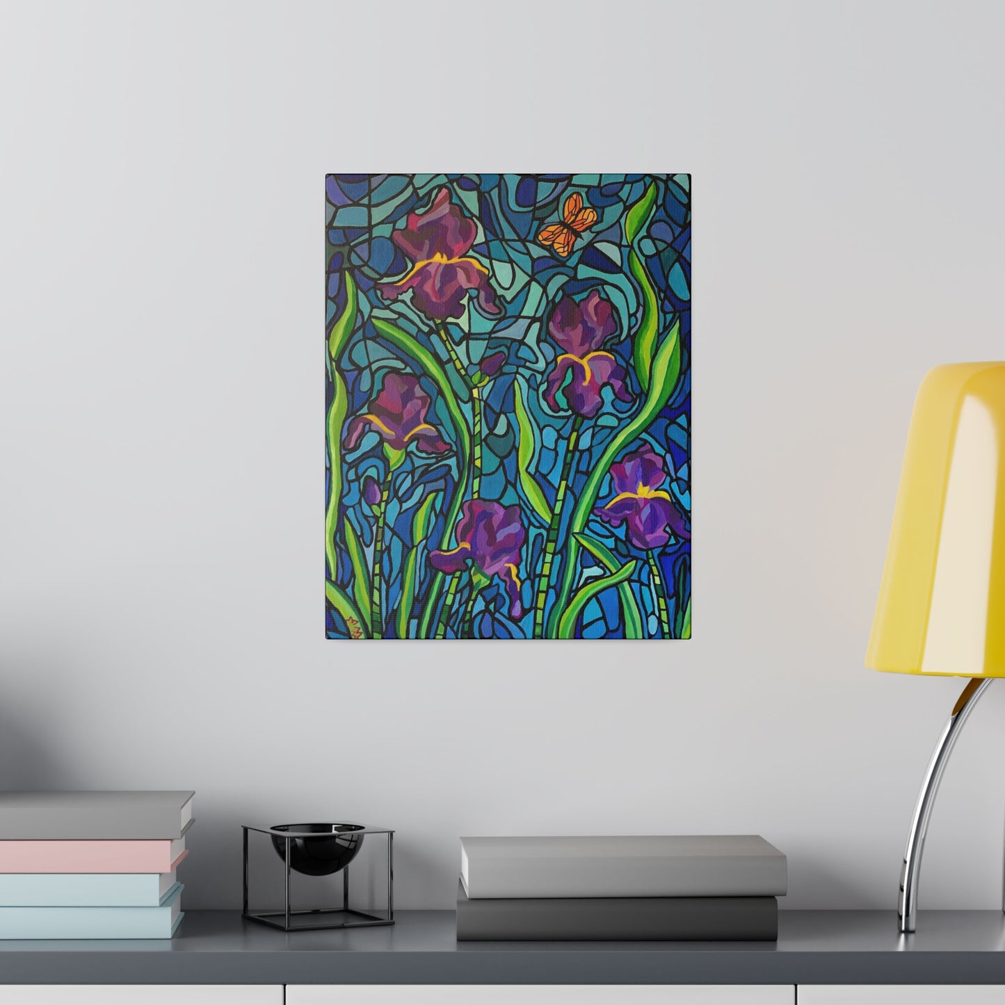 Purple is Royalty Art Print Canvas