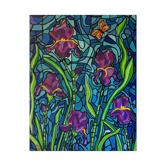 Purple is Royalty Art Print Canvas