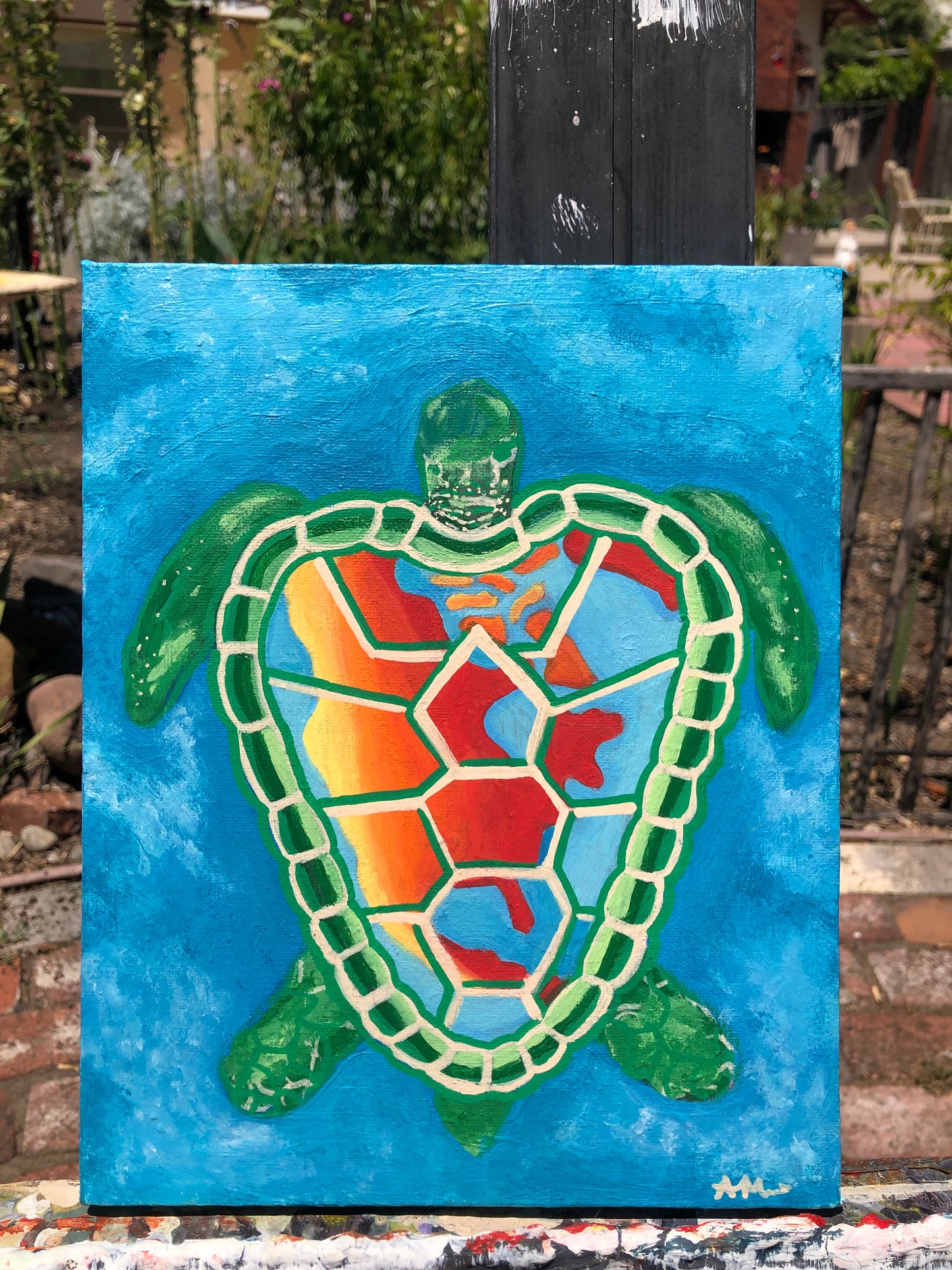 Turtle Island Canvas